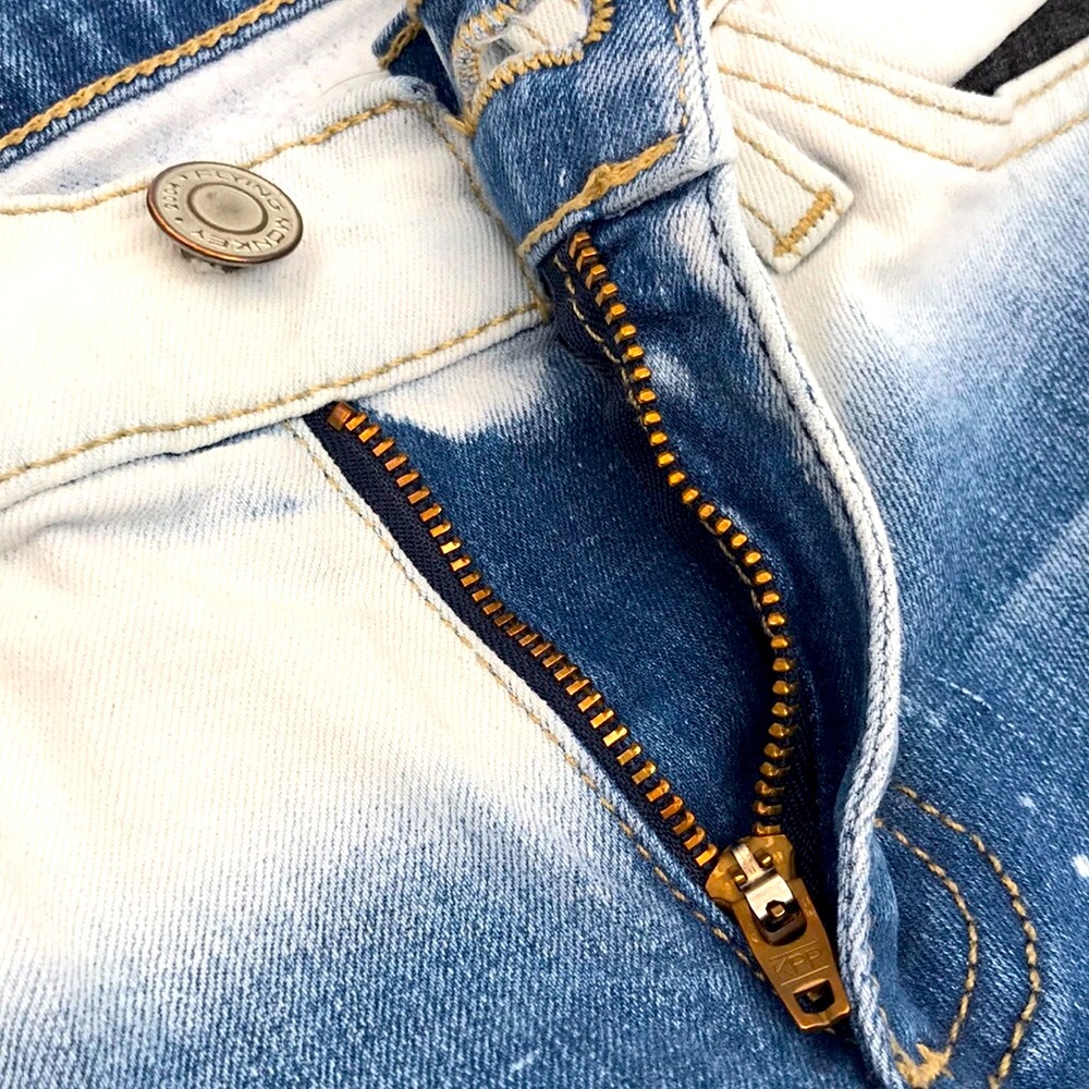 Flying Monkey👖Mid-rise Ankle Jeans Size 28 (6) - Picture 5 of 7